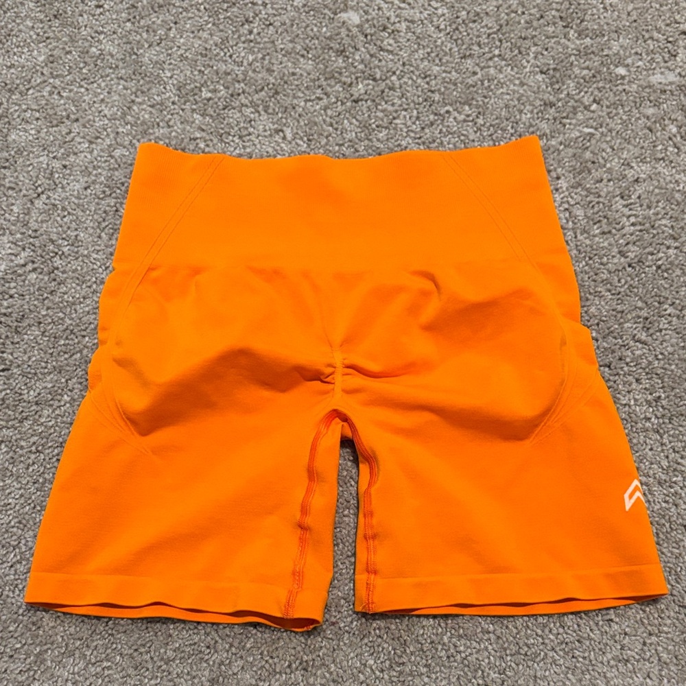 Oner Active Bright Orange Bike Shorts